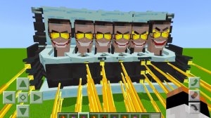 Skibidi Toilet ADDON UPDATE in MINECRAFT PE