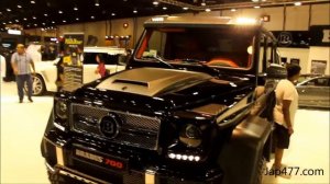 Mercedes G 6x6 Brabus @Dubai Motor Show