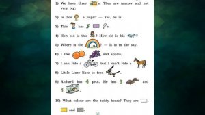 Rainbow English 3-1, Unit 3 Step 6, Английский язык 3 класс ч.1, Афанасьева.