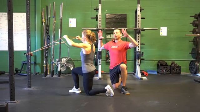 How To Perform The 1/2 Kneel Face Pull with External Rotation смотреть онлайн