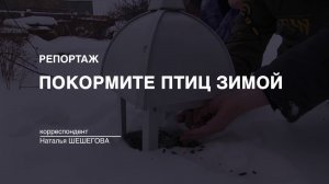 Репортаж: "Покормите птиц зимой" (2023-01-16)