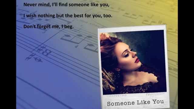 Учим английский по песням! 2. Adele -- Someone Like You смотреть онлайн