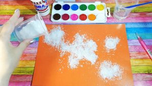 DIY РИСУЕМ СОЛЬЮ. Как своими руками нарисовать рисунок солью?