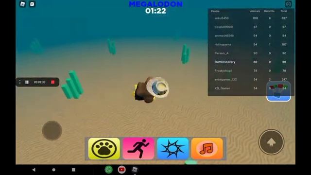 finding megalodon (insane) roblox find the animal смотреть онлайн