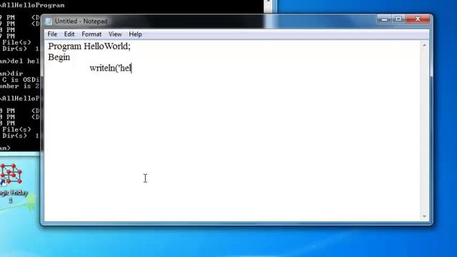 Hello World Program on dev-cpp, turbo c, turbo pascal and Java смотреть онлайн