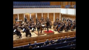 Schumann Cello concerto; soloist Hajredin Hoxha; conductor- Ion Marin, BSO- Bilkent  Hall