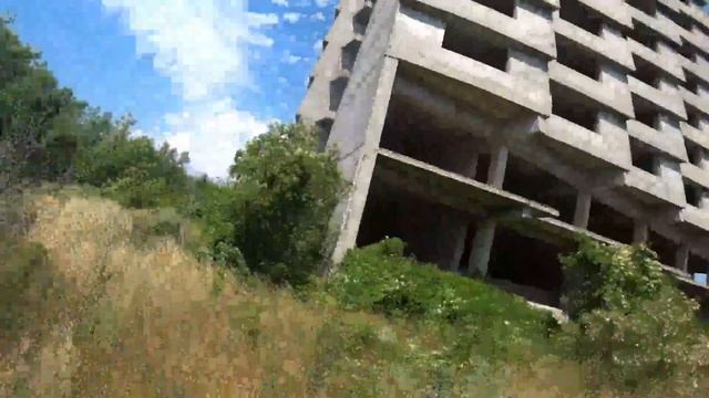 Заброшенные корпуса недостроенного гостиничного комплекса в Сукко • Заброшенные многоэтажки в Сукко