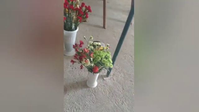 Пасха Христова. Храмовая флористика. Украшение цветами храма