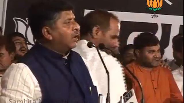 Satyagraha at Rajghat: Sh. Ravi Shankar Prasad: 05.06.2011