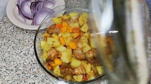 "ЖАРКОЕ" СО СВИНОЙ ГРУДИНКОЙ