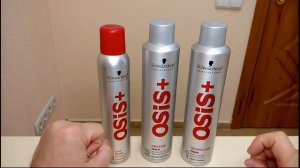 Укладка от Schwarzkopf Osis. Grip, Sparkler, Freeze.