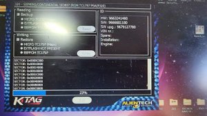 immo off ecu sid807evo lire et écrire avec K-TAG