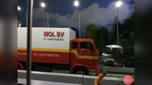 Mol Int. Transportbedrijf B.V, Volvo F88 - IXO model ?  instagram: marcels_miniaturen_tekno_wsi