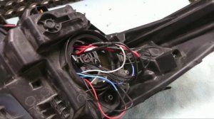 HYUNDAI SOLARIS установка bi-led модулей с функцией дхо/габарит/поворот