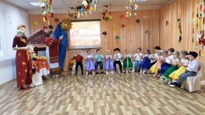 Осенины во второй младшей группе "Капелька"