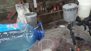 покраска авто своими руками в гараже,так сможет каждый.ч2