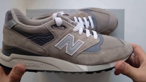 New Balance 998 быстрый обзор кроссовок, основные отличия U998GR от M998 #newbalance