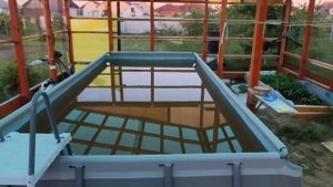 Крытый бассейн INTEX. Песочный фильтр & железо в воде. AVKdz.