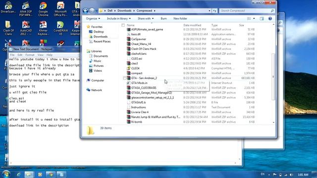 GTA SA: How to install cleo 4 and cleo 4 mod! смотреть онлайн