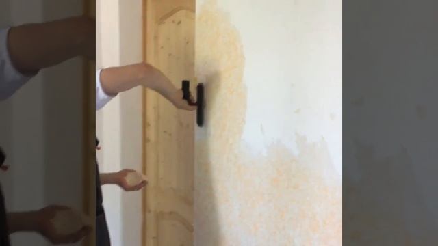 Нанесение жидких обоев Эколайн смотреть онлайн