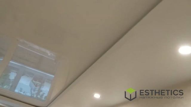 Натяжной потолок С нишей , в зал! смотреть онлайн