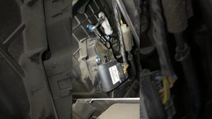 Работа моторчика заслонки Rezzo 2