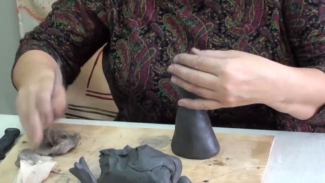 Барынька. Технология изготовления филимоновской игрушки Одоевского района Тульской области смотреть онлайн