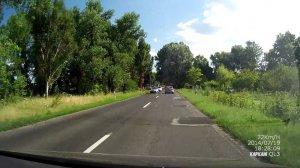 Roads of Hungary Kecskemét - Tompa (E75- 54- 53)-- Дороги Венгрии Кечкемет Томпа