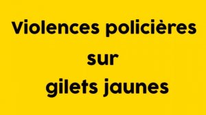 Hommage aux défunts et aux blessés gilets jaunes