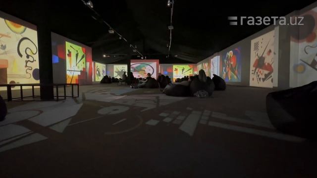 «Революция в искусстве». В Ташкенте открылась выставка «оживших» картин смотреть онлайн