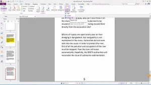 How to delete page numbers from a PDF document using Foxit PhantomPDF
