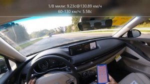0-100 Genesis G80 3.5T AWD 2021 acceleration dragy / Генезиз Г80 3.5Т замер разгона 0-100 км/ч