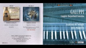 Baldassarre Galuppi - Harpsichord Concertos (CD1-CD2)