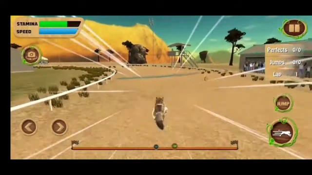 Savanna Simulator Wild Animal Games || Offfline Android Gameplay || जानवर वाला गेम смотреть онлайн