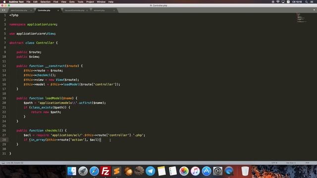 [PHP] Пишем простой MVC фреймворк. Контроль доступа. Часть #8