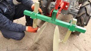 Дисковый окучник роста для мотоблока