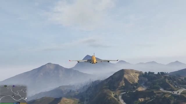 САМЫЙ БОЛЬШОЙ САМОЛЕТ В GTA5 смотреть онлайн