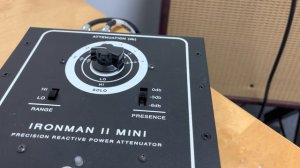 Ironman II Attenuator with Deluxe Reverb & Les Paul