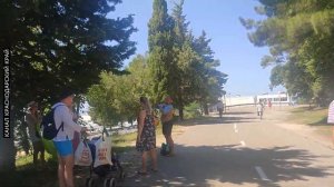 Краснодарский край (Пляж  Детского лагеря Орленок)
