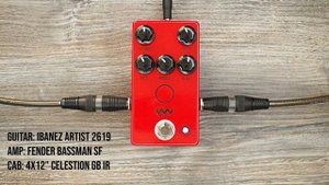 Pedal vs. Original - Marshall JCM800 vs. JHS Angry Charlie - Comparison (no talking)