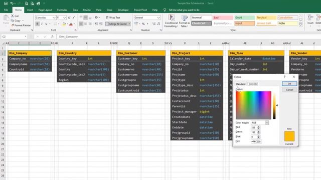 Create Customized ERD in Excel смотреть онлайн