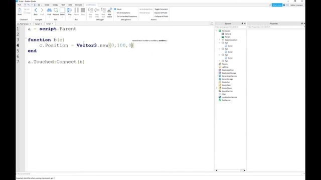 Программирование событий в Roblox Studio смотреть онлайн