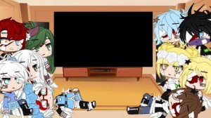 •MHA/FNAF• and Villains React To Midoriya & Bakugou VS Nine || MHA Parents || •MHA/FNAF•