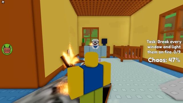 ЗЛЮ БАБУШКУ ЧТОБЫ ПРОПУСТИТЬ ШКОЛУ в ROBLOX!