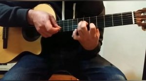 Como tocar una milonga campera en La Mayor con guitarra. TUTORIAL