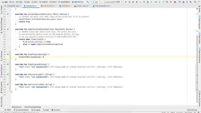 AWS S3 Integration with Android | AWS S3 Demo Mobile App | Android S3 Sample Code | Tech Mobility смотреть онлайн