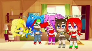 * Житель Соник и Герои Деревни Шедоу * 1 часть * gacha cute *