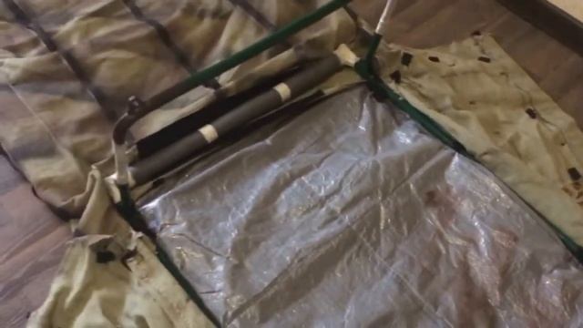 Засидка-Скрадок лежачий для охоты на гуся, утку, тетерева своими рукми
