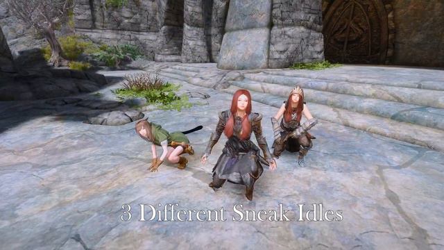 Skyrim Mods: Exclusive Animation for ALL NPCs! смотреть онлайн