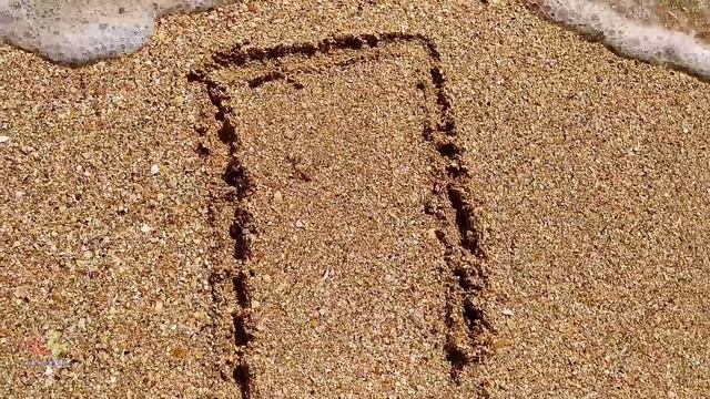 Солнце. Море. Пляж. Русский Алфавит на песке. Волны ASMR смотреть онлайн